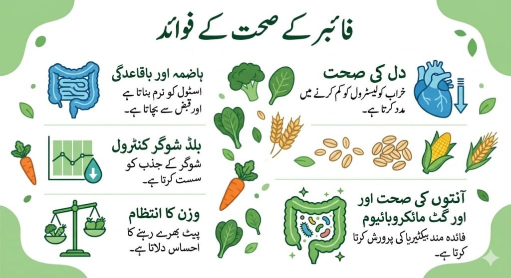 فائبر کے 7 حیرت انگیز صحت کے فوائد | ہاضمہ، وزن اور دل کی صحت کیلئے مکمل گائیڈ whatsapp image 2026 03 17 at 5.12.35 am
