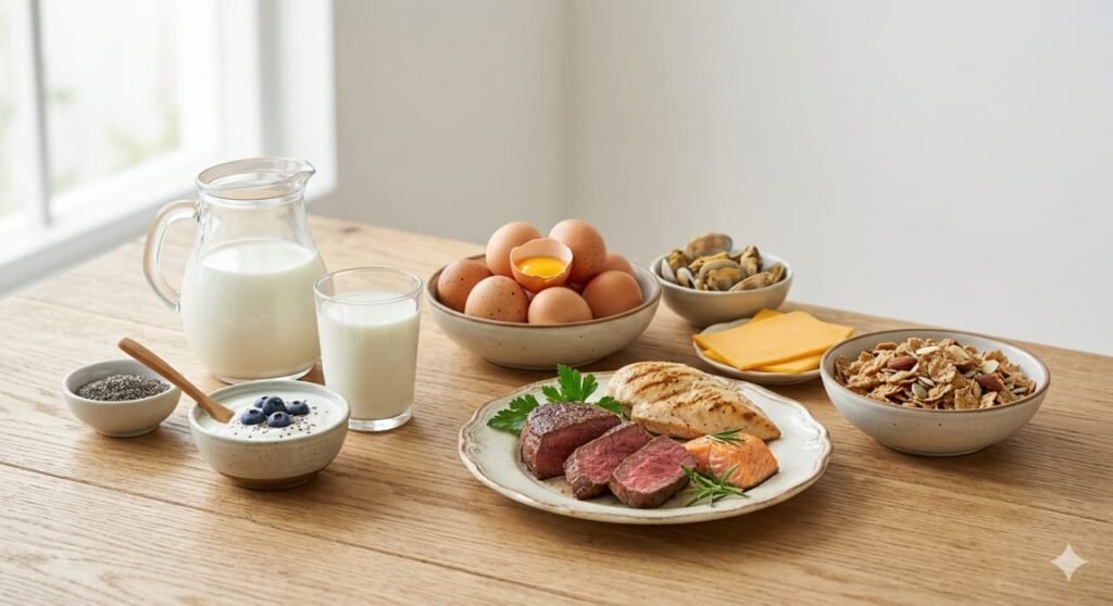 وٹامن B12 کی کمی کا علاج کے 7 آسان طریقے | علامات اور مکمل گائیڈ وٹامن B12 کی کمی کا علاج