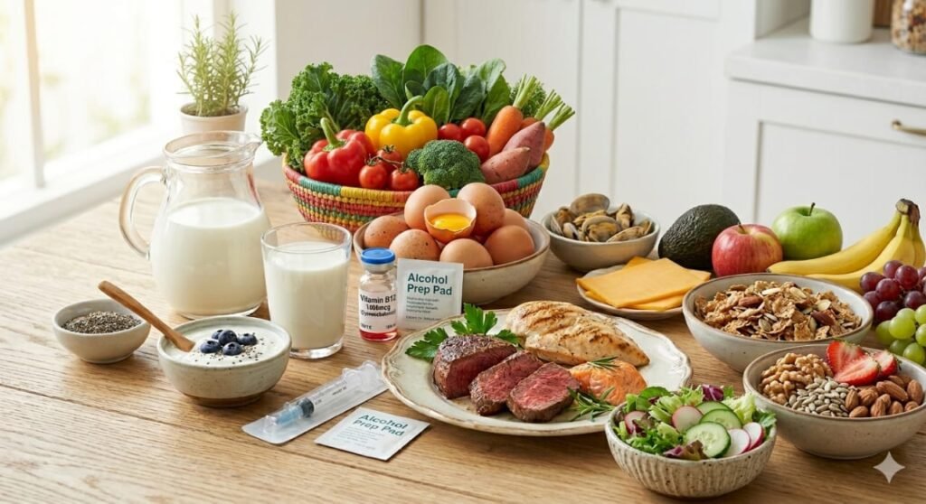 وٹامن B12 کی کمی کا علاج کے 7 آسان طریقے | علامات اور مکمل گائیڈ وٹامن B12 کی کمی کا علاج کے 7 طریقے