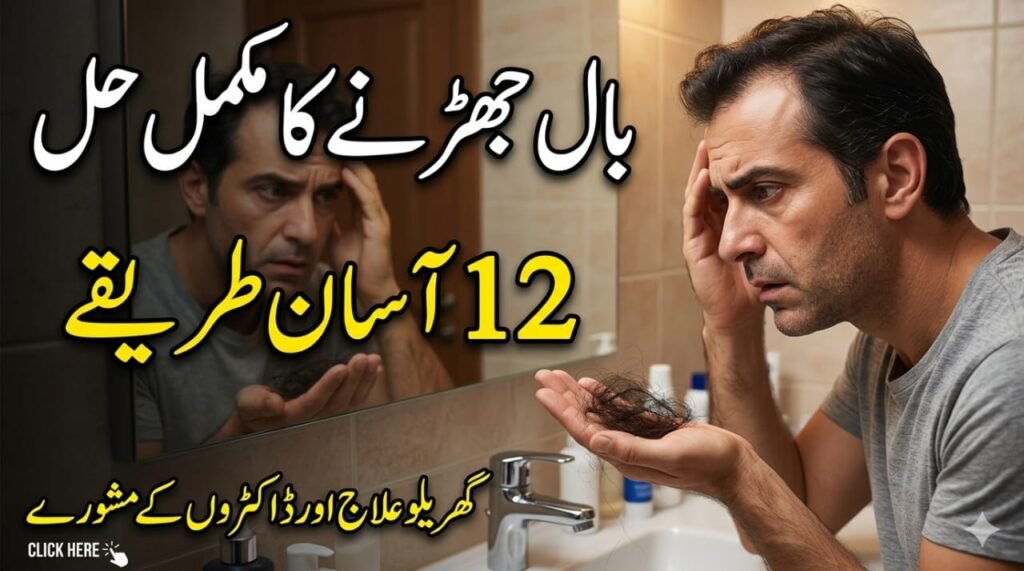 بال جھڑنے کا مکمل حل مرکزی تصویر