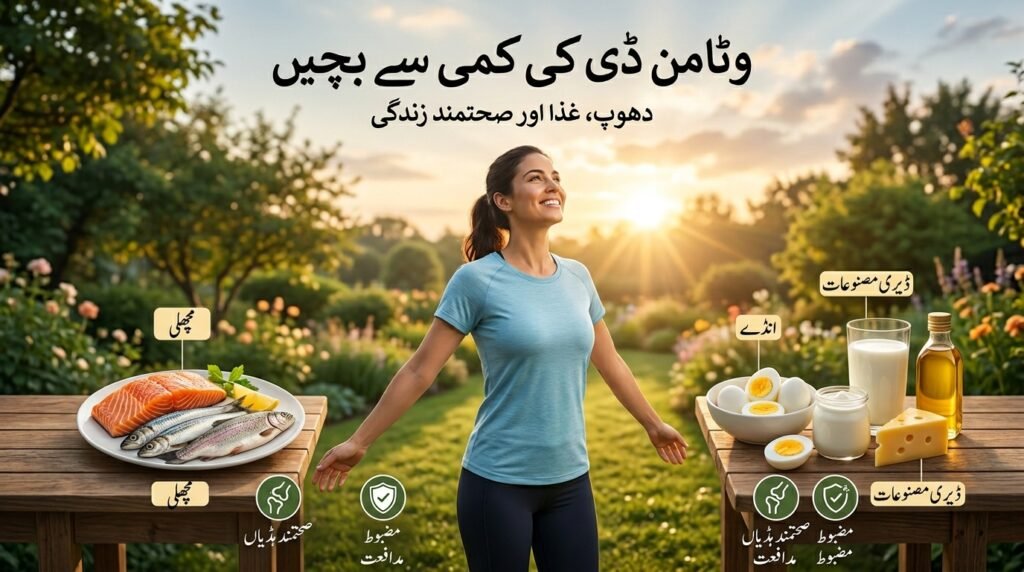 وٹامن ڈی کی کمی کی نشانیاں